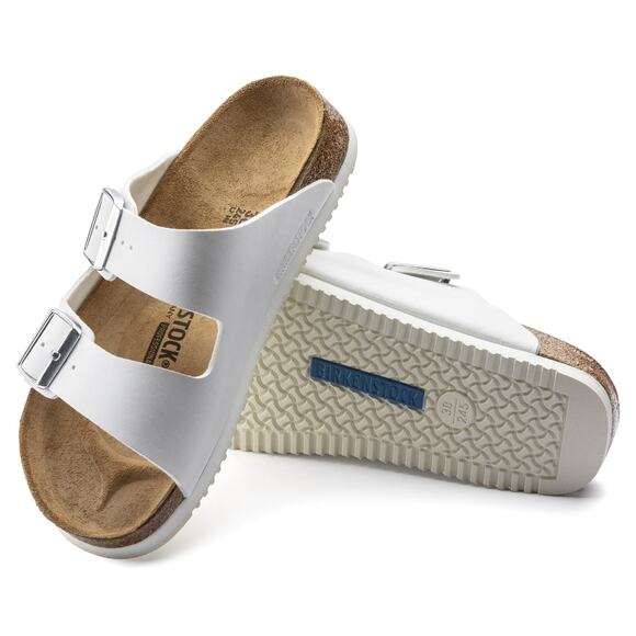BIRKENSTOCK Arizona PROF Birko-Flor White Sz 43 M10 W12 $124